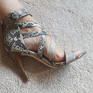 Calvin Klein strappy heels